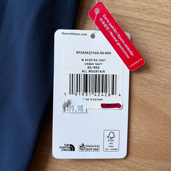 North Face Spectre Ski Pants NWT XS Regular - Picture 2 of 7